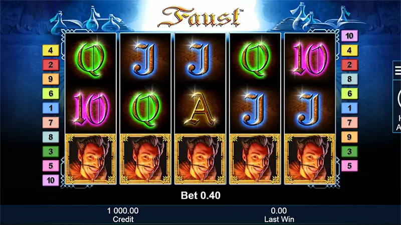 Step-by-Step: How to Play Faust Slot